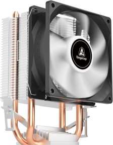 Segotep Wind Clear T2 Siyah 80mm Kule Tipi İşlemci Soğutucu (AM4/AM5 1200p/1700P Uyumlu)