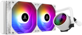 Segotep BeVere 240 ARGB Beyaz Sıvı İşlemci Soğutucusu (AM5 ve LGA1700 Uyumlu)