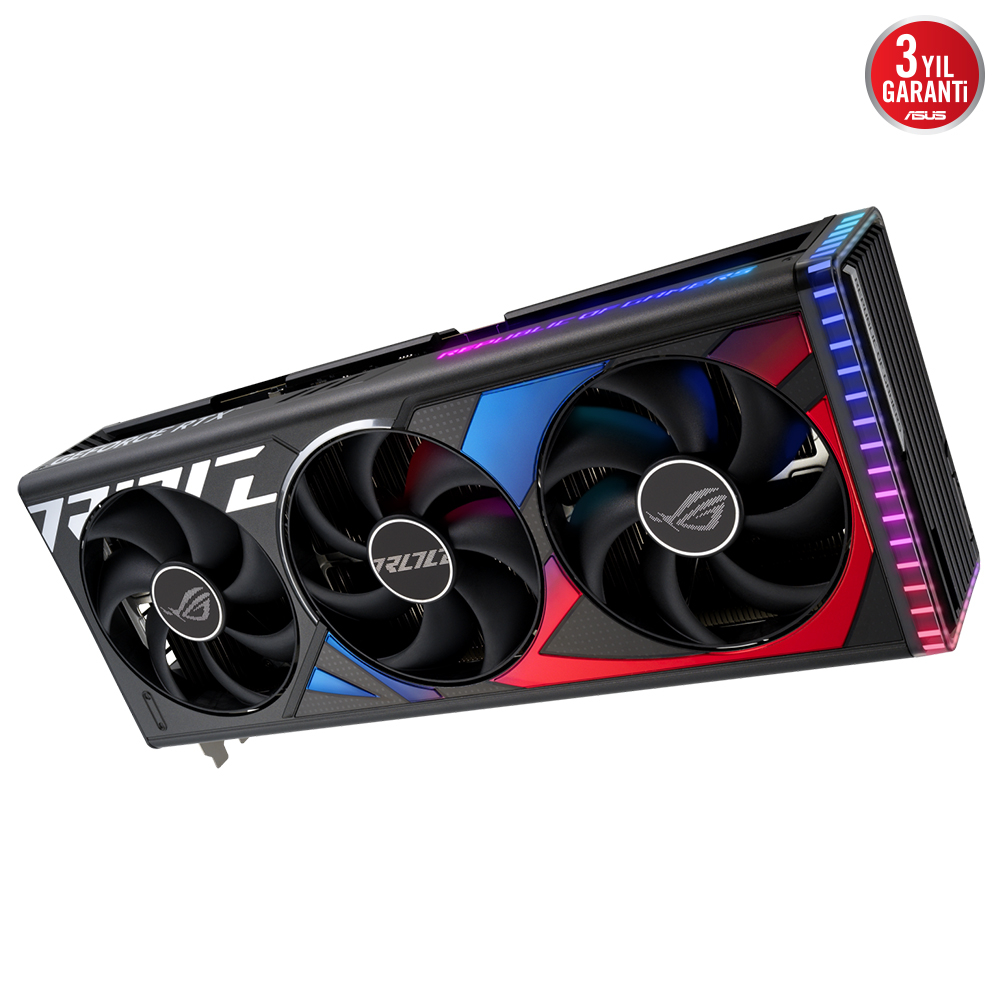 ASUS ROG Strix GeForce RTX 4090 OC ROG-STRIX-RTX4090-O24G-BTF-GAMING 24GB GDDR6X Gaming (Oyuncu) Ekran Kartı
