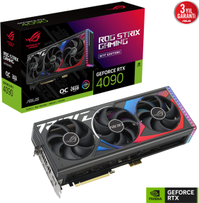 ASUS ROG Strix GeForce RTX 4090 OC ROG-STRIX-RTX4090-O24G-BTF-GAMING 24GB GDDR6X Gaming (Oyuncu) Ekran Kartı
