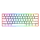 Redragon K630W-RGB Dragonborn Blue Switch %60 TR Q Beyaz Mekanik Kablolu Gaming (Oyuncu) Klavye