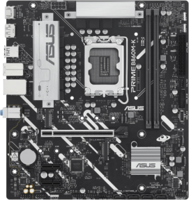 ASUS Prime B860M-K-Intel B860 Soket 1851 DDR5 8800+(OC)MHz mATX Gaming (Oyuncu) Anakart