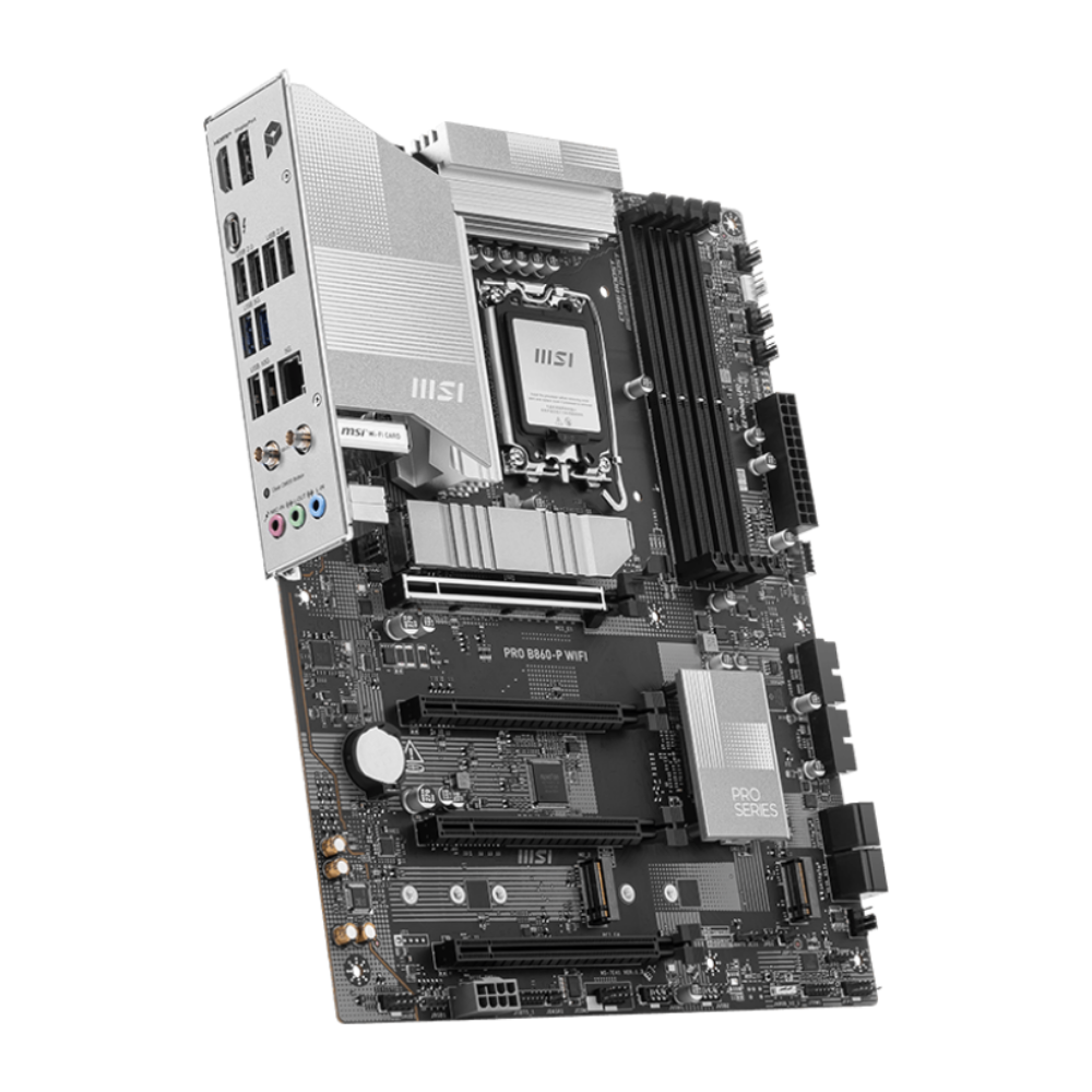 Msı PRO B860-P WIFI Intel B860 Soket 1851 DDR5 8800+(OC)MHz ATX Gaming (Oyuncu) Anakart