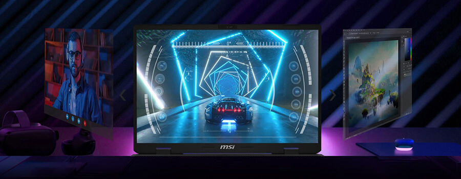 MSI Crosshair 16 HX D14VFKG-245TR i7-14700HX 16″ QHD 240Hz W11 Gaming Notebook
