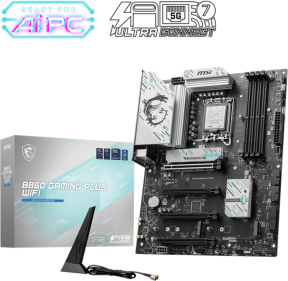 MSI B860 GAMING PLUS WIFI Intel B860 Soket 1851 DDR5 8800+(OC)MHz ATX Gaming (Oyuncu) Anakart
