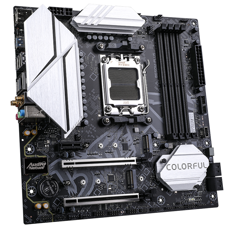 COLORFUL BATTLE-AX B650M-PLUS WiFi V15 DDR5 7600Mh mATX AM5 Gaming (Oyuncu) Anakart