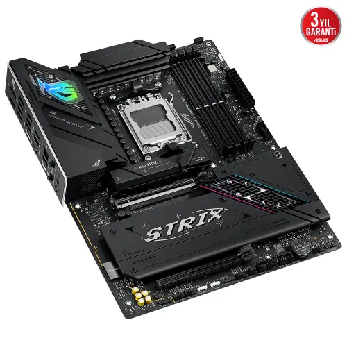 ASUS ROG STRIX B850-F GAMING WIFI AMD B850 Soket AM5 DDR5 8000+(OC)MHz ATX Gaming (Oyuncu) Anakart