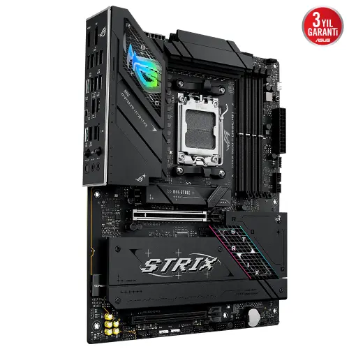 ASUS ROG STRIX B850-F GAMING WIFI AMD B850 Soket AM5 DDR5 8000+(OC)MHz ATX Gaming (Oyuncu) Anakart