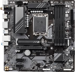 Gigabyte B760M-DS3H-AX-DDR5 Intel B760 Soket 1700 DDR5 7600MHz (OC) mATX Gaming (Oyuncu) Anakart