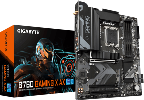 Gigabyte B760-GAM-X-AX-DDR5 Intel B760 Soket 1700 DDR5 7600(OC) ATX Gaming (Oyuncu) Anakart
