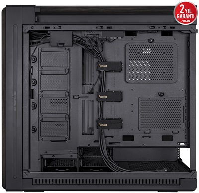 ASUS ProArt PA602 Wood TG Edition USB 3.2 ATX Mid-Tower Gaming (Oyuncu) Kasa (90DC00J0-B09010)