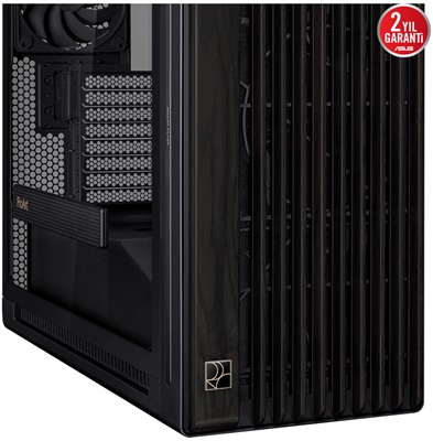 ASUS ProArt PA602 Wood TG Edition USB 3.2 ATX Mid-Tower Gaming (Oyuncu) Kasa (90DC00J0-B09010)