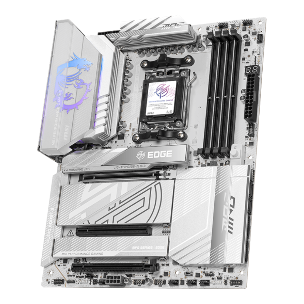 MSI MAG X870E EDGE TI Soket AM5 DDR5 8400(OC)MHz ATX Gaming Anakart