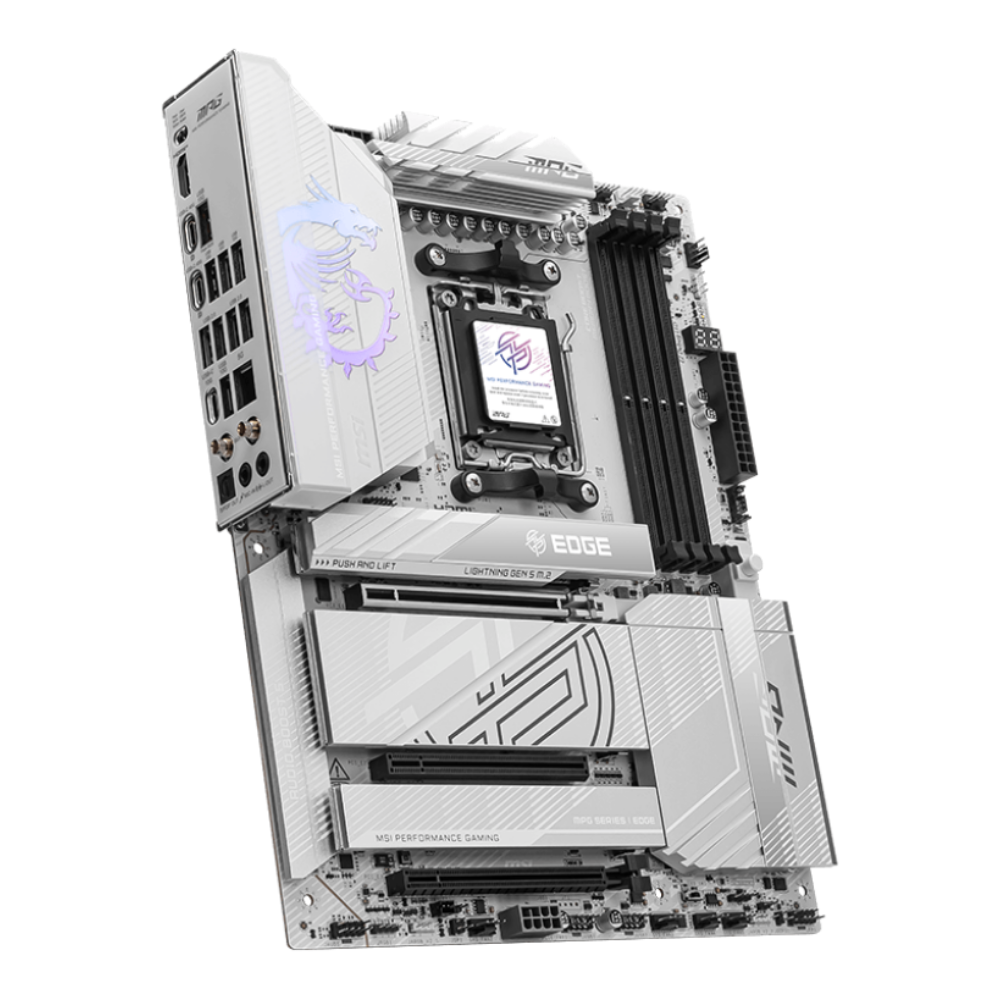 MSI MAG X870E EDGE TI Soket AM5 DDR5 8400(OC)MHz ATX Gaming Anakart