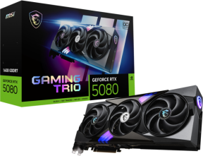 MSI GeForce RTX 5080 16G GAMING TRIO OC 16GB GDRR7 256bit DX12 DLSS4 Gaming (Oyuncu) Ekran Kartı