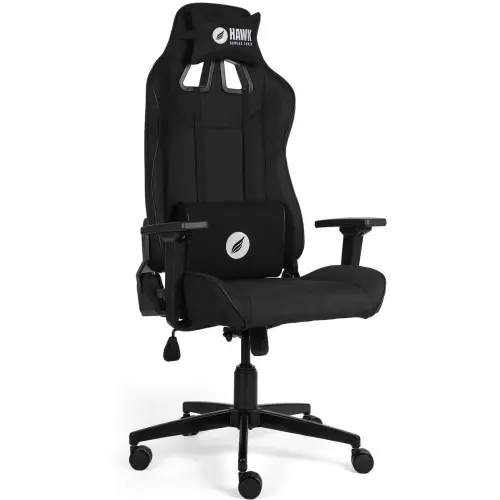 HAWK Fab v4 3D Kolçak Kumaş Siyah Gaming (Oyuncu) Koltuğu