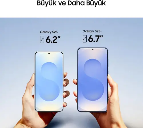 Samsung Galaxy S25 Plus 256GB 12GB RAM Gümüş Cep Telefonu – Samsung Türkiye Garantili