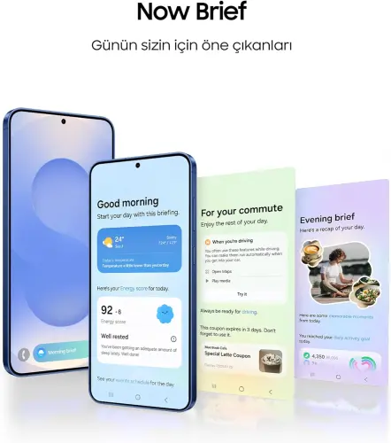 Samsung Galaxy S25 Plus 128GB 12GB RAM Gümüş Cep Telefonu – Samsung Türkiye Garantili