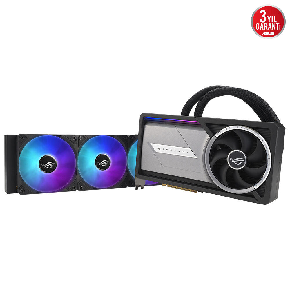 ASUS ROG Astral LC GeForce RTX 5090 32GB ROG-ASTRAL-LC-RTX5090-32G-GAMING GDDR7 512Bit Gaming (Oyuncu) Ekran Kartı