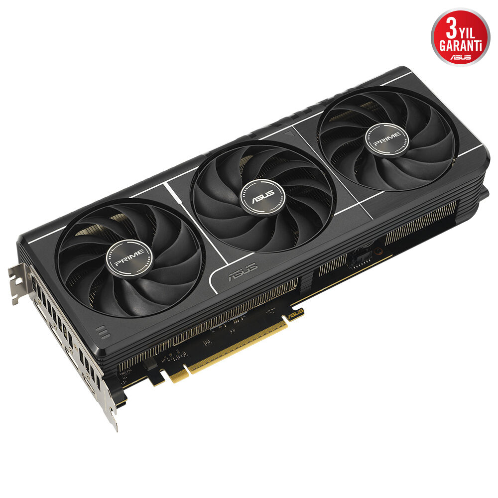 ASUS PRIME GeForce RTX 5070 Ti 16GB PRIME-RTX5070TI-O16G GDDR7 OC Edition 256 Bit Gaming (Oyuncu) Ekran Kartı