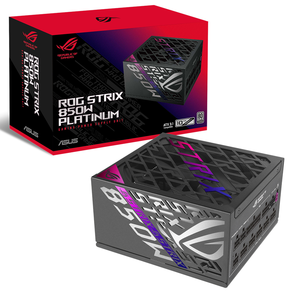 ASUS ROG Strix 850P 850W 80+ Platinum Full Modüler Gaming Power Supply (90YE00W2-B0NA00)
