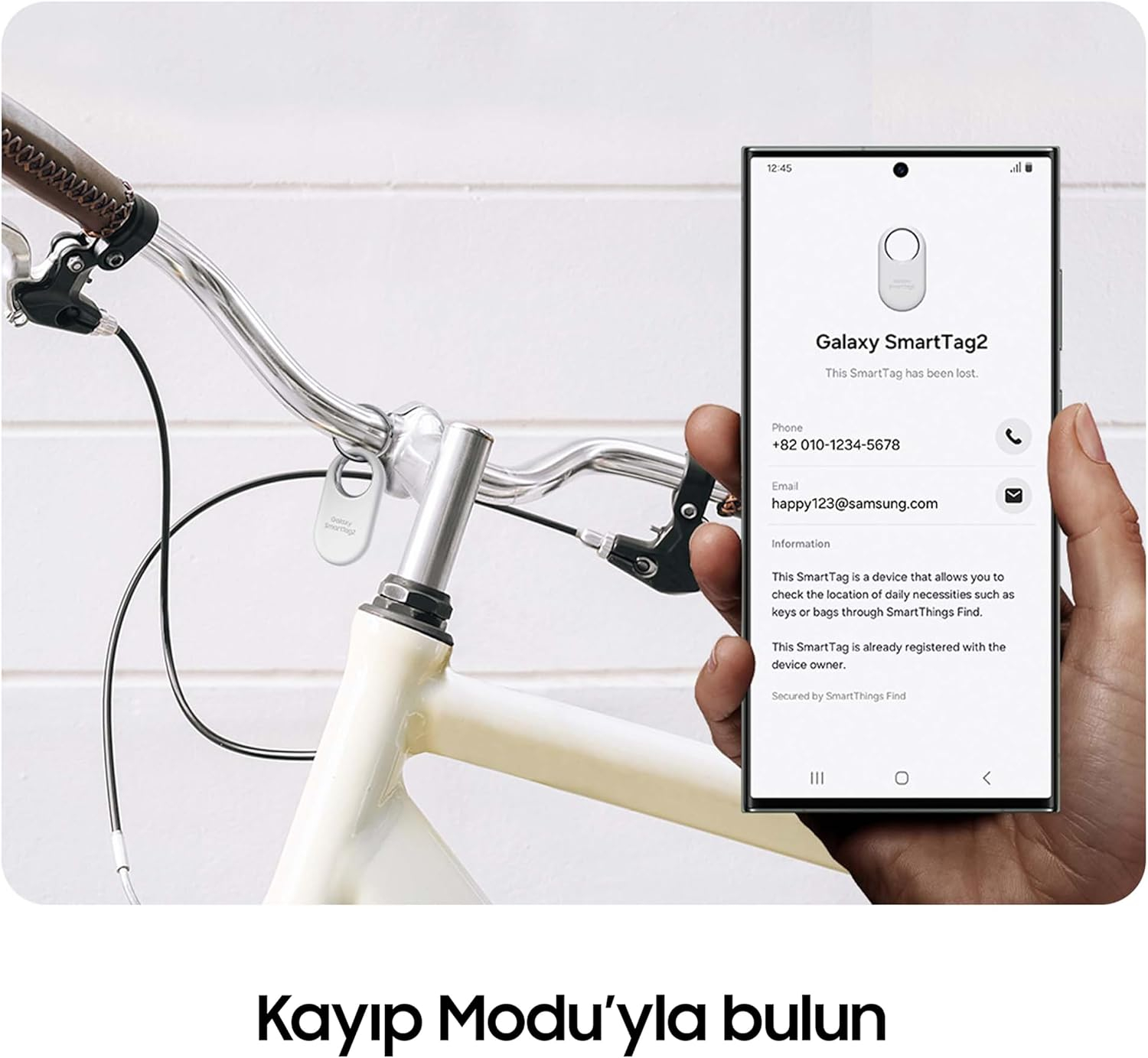 Samsung Galaxy SmartTag 2 EL-T5600 Siyah Kablosuz Akıllı Tag