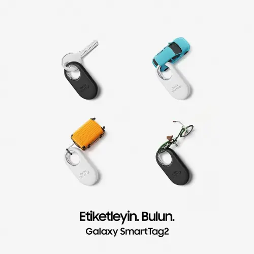Samsung Galaxy SmartTag 2 EL-T5600 Siyah Kablosuz Akıllı Tag 