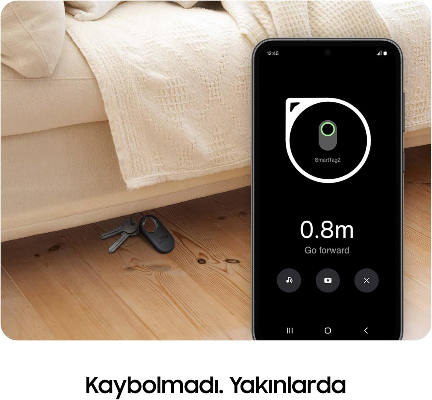 Samsung Galaxy SmartTag 2 EL-T5600 Siyah Kablosuz Akıllı Tag