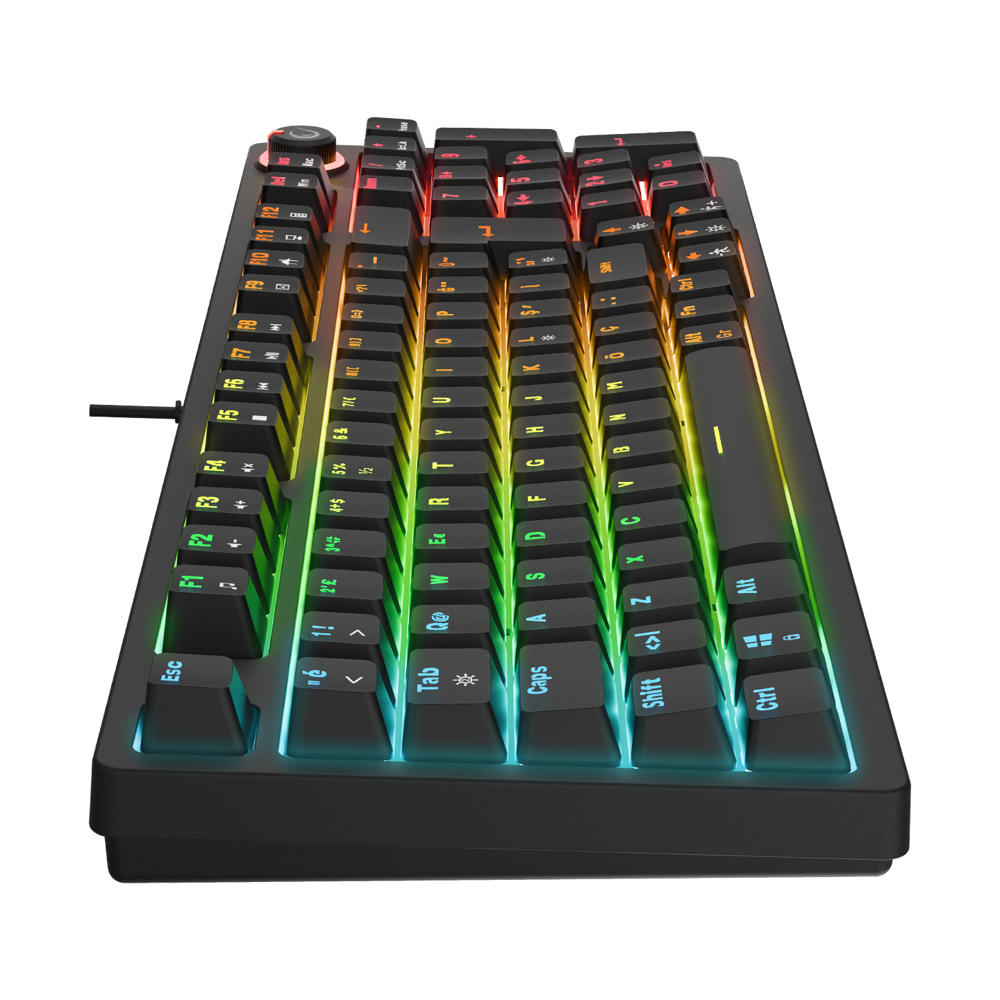 Rampage ENIGMA Siyah Türkçe Q Red Switch Mekanik Gaming (Oyuncu) Klavye