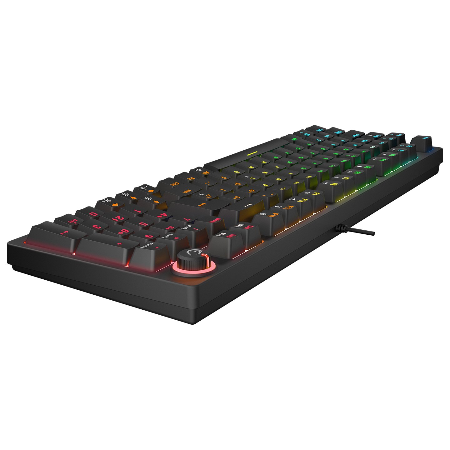 Rampage ENIGMA Siyah Türkçe Q Red Switch Mekanik Gaming (Oyuncu) Klavye