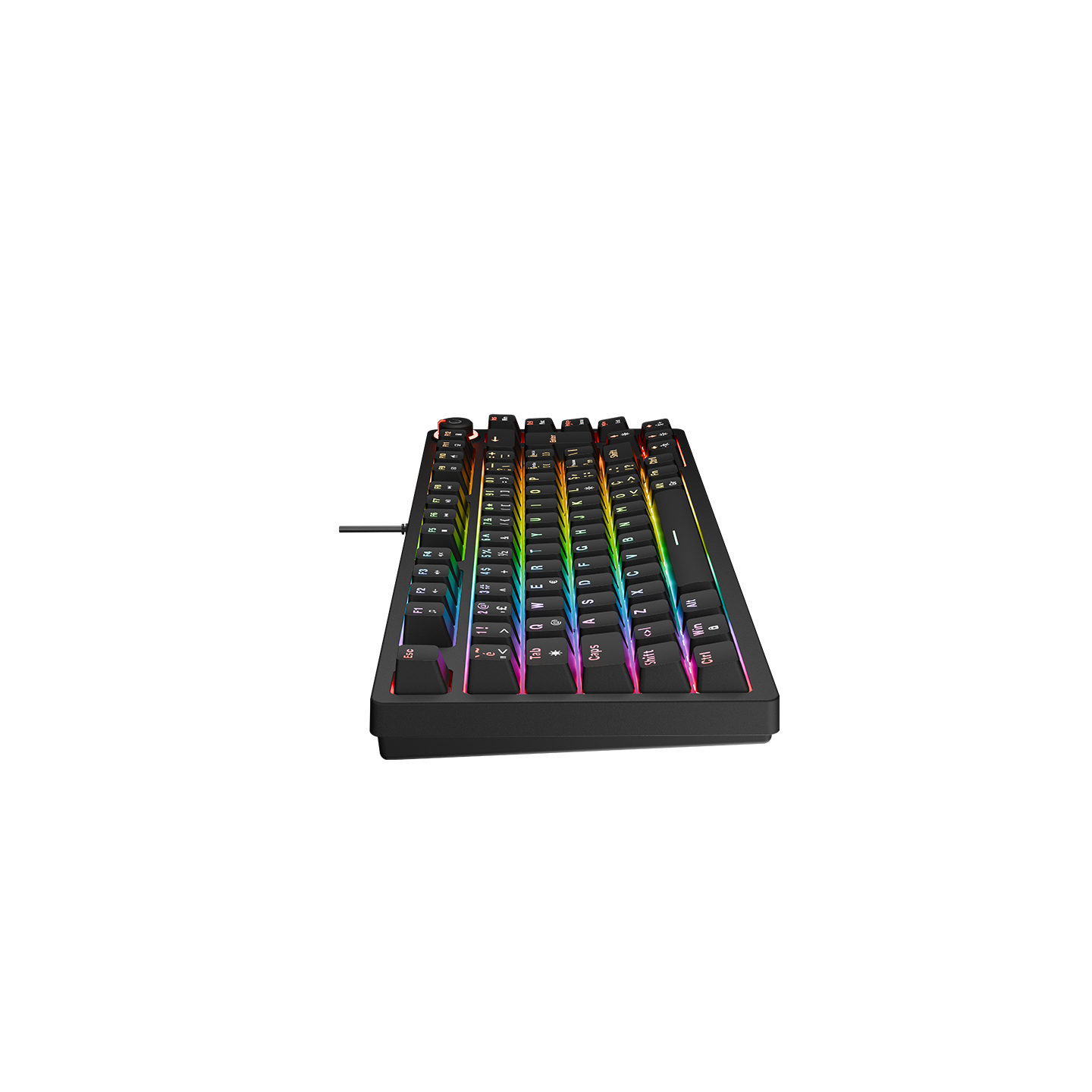 Rampage ENIGMA 75 Siyah Türkçe Q Red Switch Kompakt Mekanik Gaming (Oyuncu) Klavye