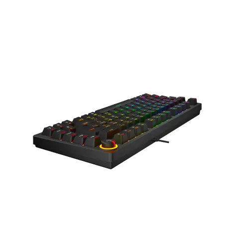Rampage ENIGMA 75 Siyah Türkçe Q Red Switch Kompakt  Mekanik Gaming (Oyuncu) Klavye