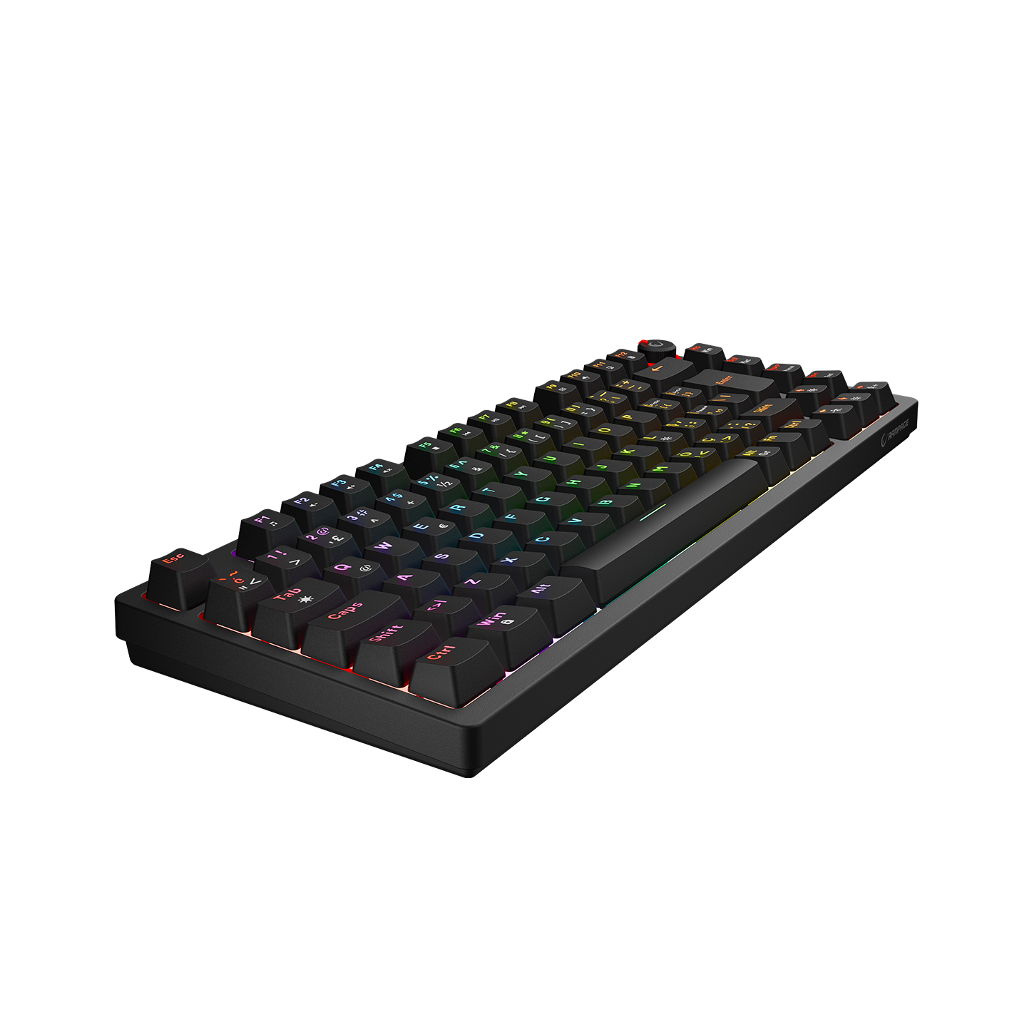 Rampage ENIGMA 75 Siyah Türkçe Q Red Switch Kompakt Mekanik Gaming (Oyuncu) Klavye