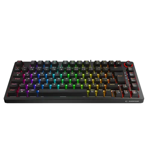 Rampage ENIGMA 75 Siyah Türkçe Q Red Switch Kompakt  Mekanik Gaming (Oyuncu) Klavye