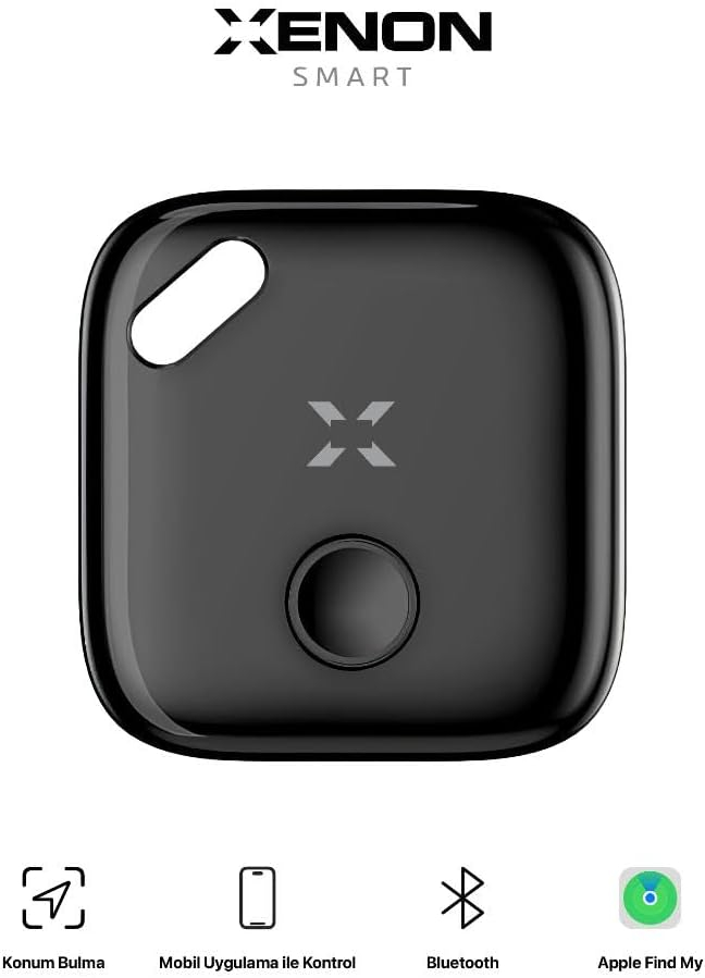 Xenon Smart Smart Tag Siyah Akıllı Takip Cihazı-X6602_M0