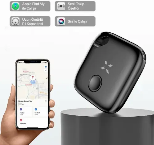 Xenon Smart Smart Tag Siyah Akıllı Takip Cihazı-X6602_M0