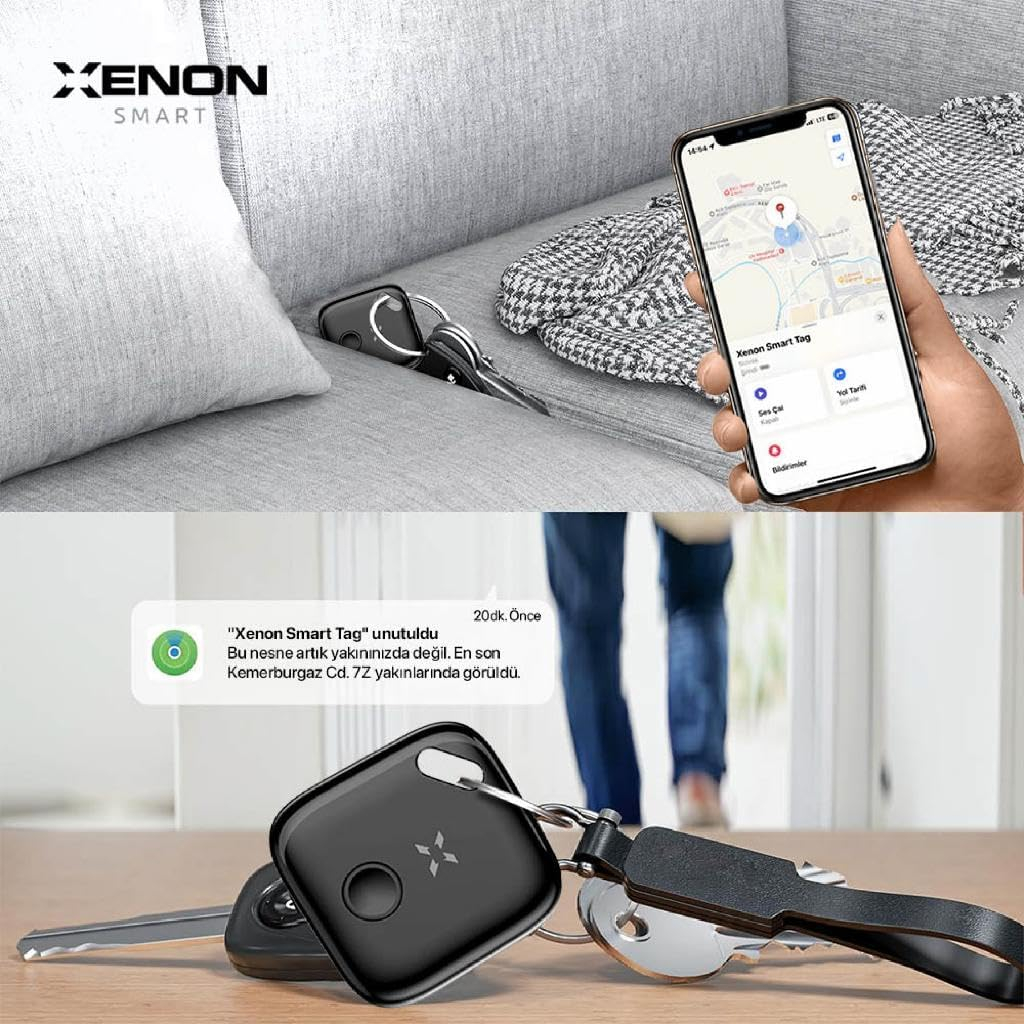 Xenon Smart Smart Tag Siyah Akıllı Takip Cihazı-X6602_M0