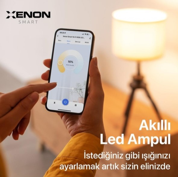 Xenon Smart Wi-Fi LED Akıllı RGB Ampul (3 adet)