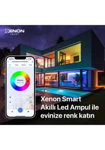 Xenon Smart Wi-Fi LED Akıllı RGB Ampul (3 adet)