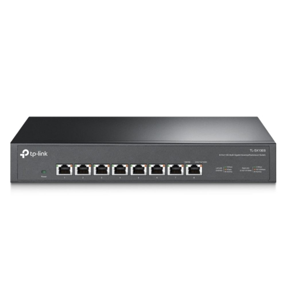 TP-Link TL-SX1008 8 Port 10G Multi Gigabit Yönetilemez Switch