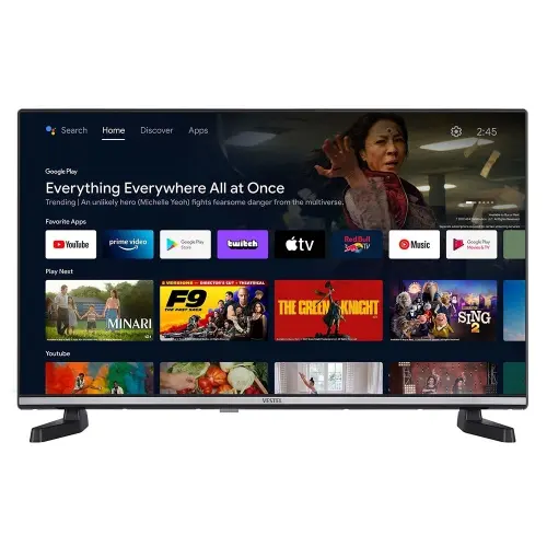 Vestel 43FA9530 Full HD 43″ 109 Ekran Uydu Alıcılı Android Smart LED TV
