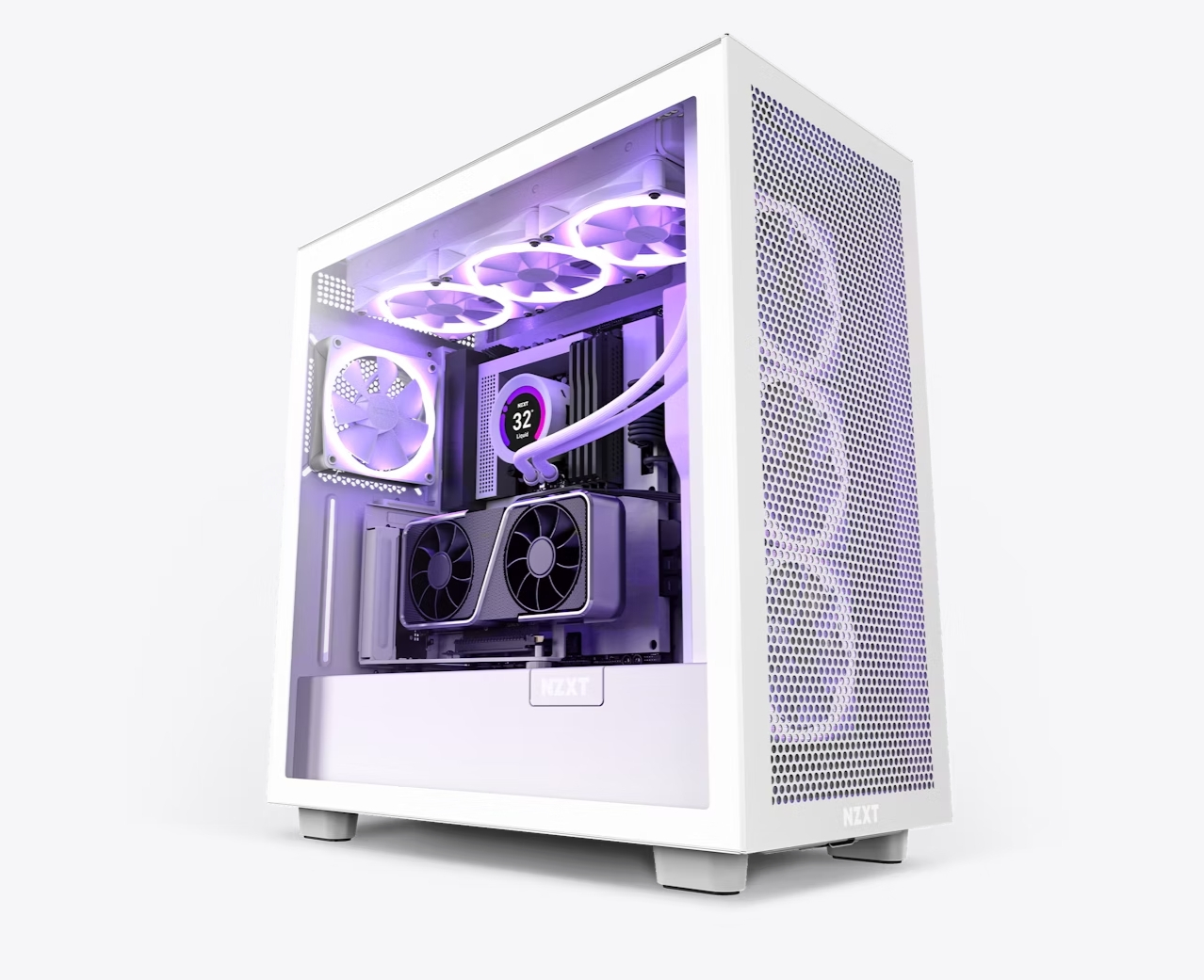 NZXT AB-RH175-W1 Dikey Beyaz GPU Montaj Kiti