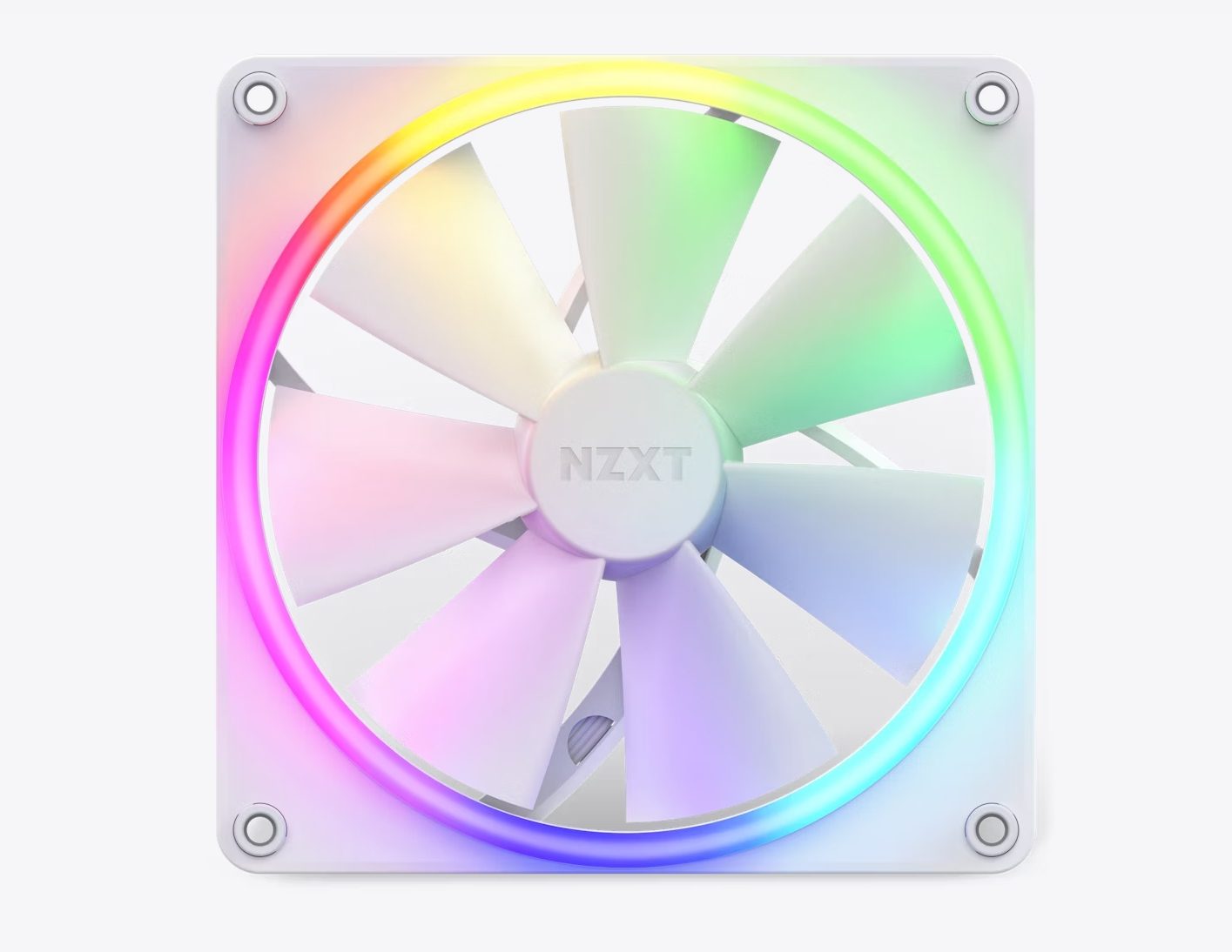 NZXT RF-R14SF-W1 F140 RGB 1x140mm RGB Beyaz Kasa Fanı