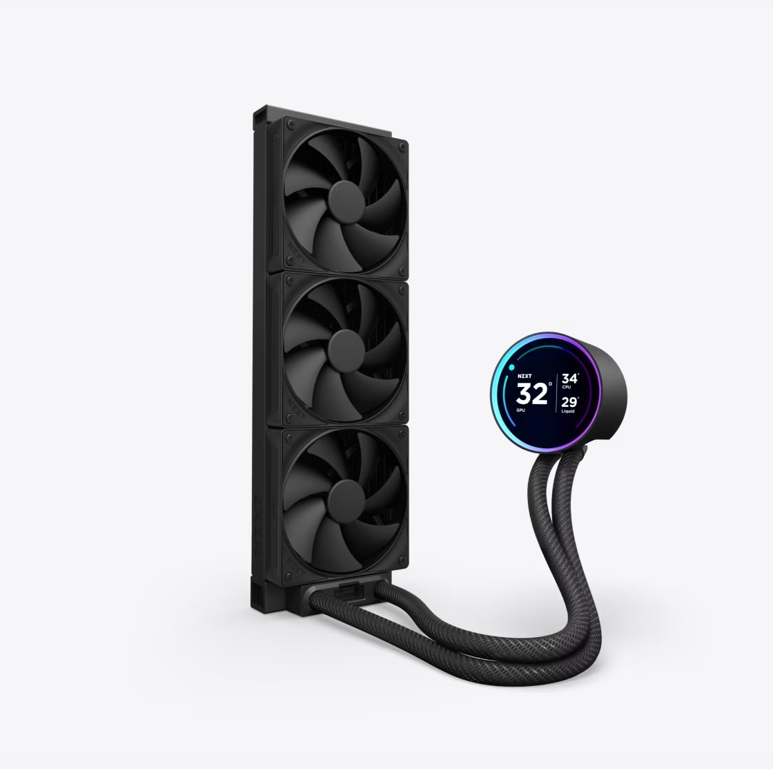 NZXT Kraken Elite 360 RGB RL-KN36E-B2 360mm Siyah İşlemci Sıvı Soğutucu (2024)