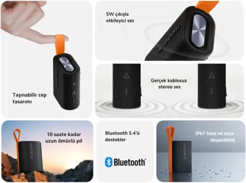 Xiaomi Sound Pocket 5 W Bluetooth Hoparlör