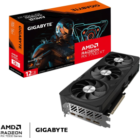 Gigabyte Radeon RX7700XT OC GV-R77XTGAMING OC-12GD 12GB GDDR6 192Bit Gaming (Oyuncu) Ekran Kartı