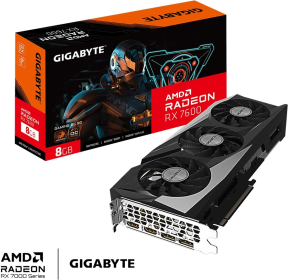 Gigabyte Radeon RX7600 Gaming GV-R76GAMING OC-8GD 8GB GDDR6 128Bit Gaming (Oyuncu) Ekran Kartı
