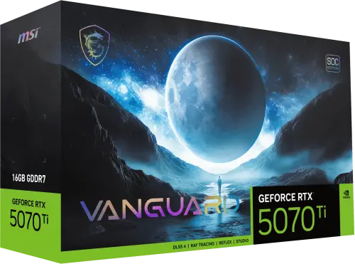 MSI GeForce RTX 5070 TI 16G VANGUARD SOC GDRR7 256Bit DX12 Gaming (Oyuncu) Ekran Kartı