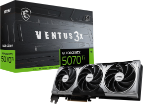 MSI GeForce RTX 5070 TI 16G VENTUS 3X GDRR7 256Bit DX12 Gaming (Oyuncu) Ekran Kartı