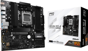 Asrock B850M Pro-A AM5 DDR5 8000MHz+(OC) mATX Gaming (Oyuncu) Anakart